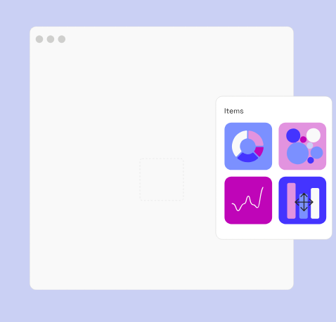 Drag-and-Drop Dashboard Design