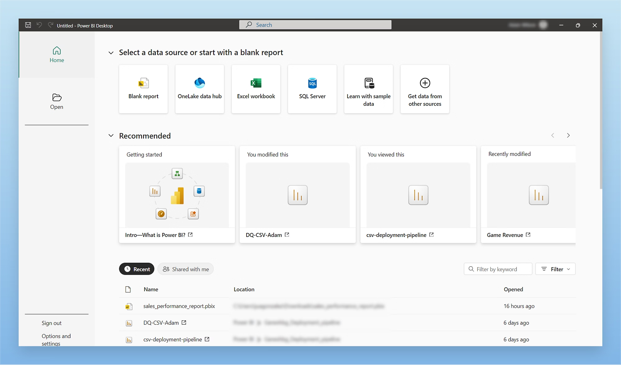 Dashboards