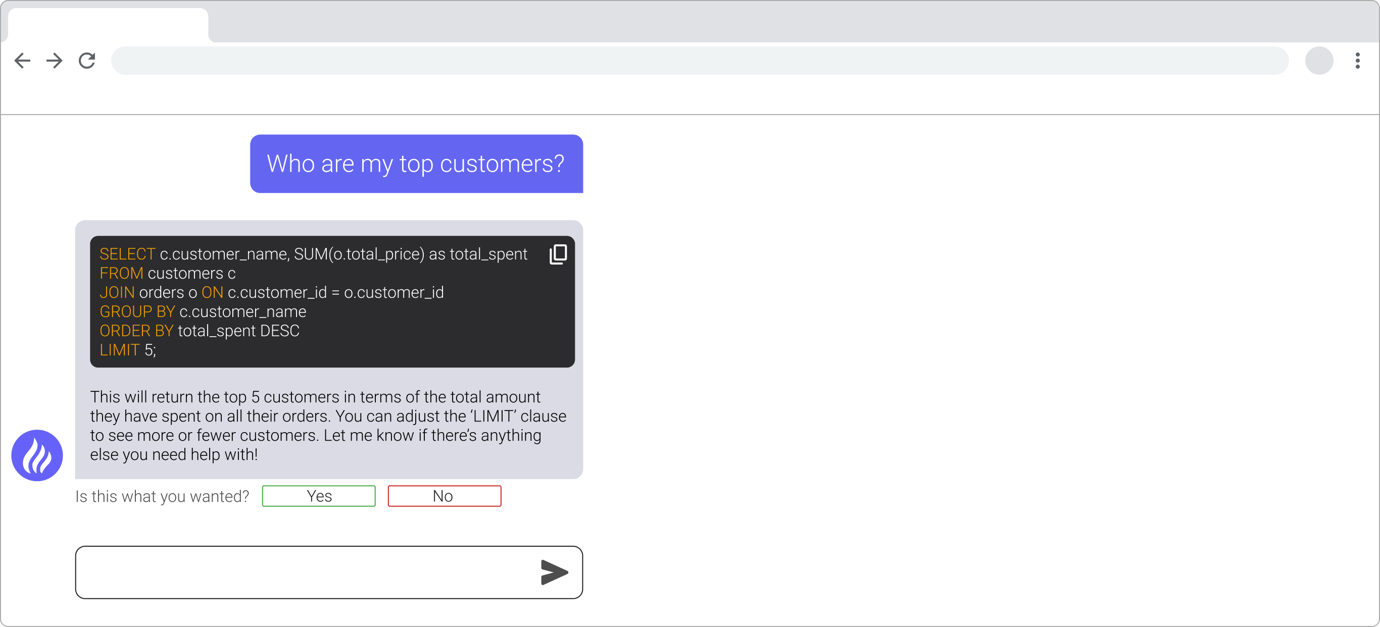 SQL Writer tool